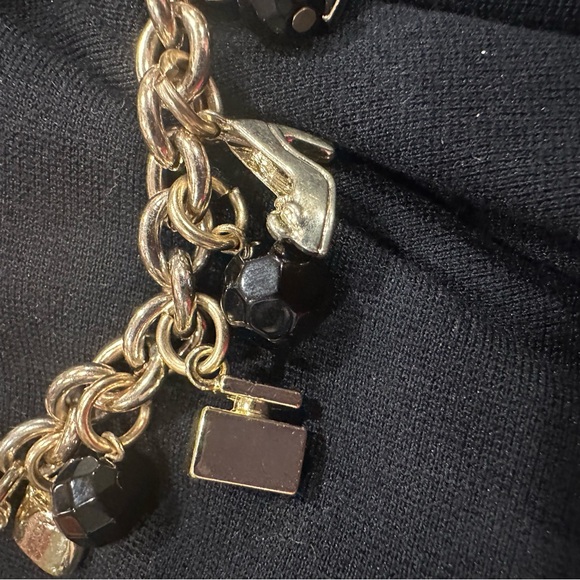 Dolce & Gabbana Gold and Black Charm Bracelet - Picture 10 of 11